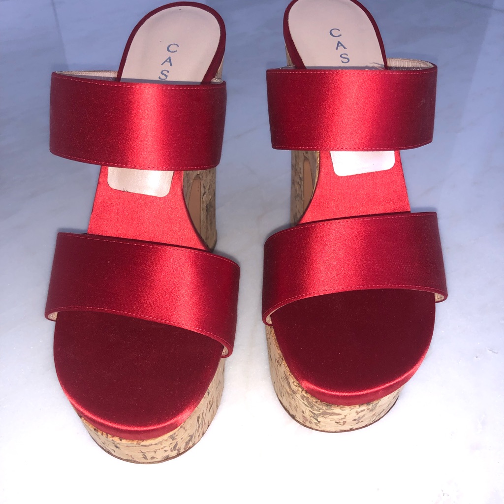 Casadei Red Platforms